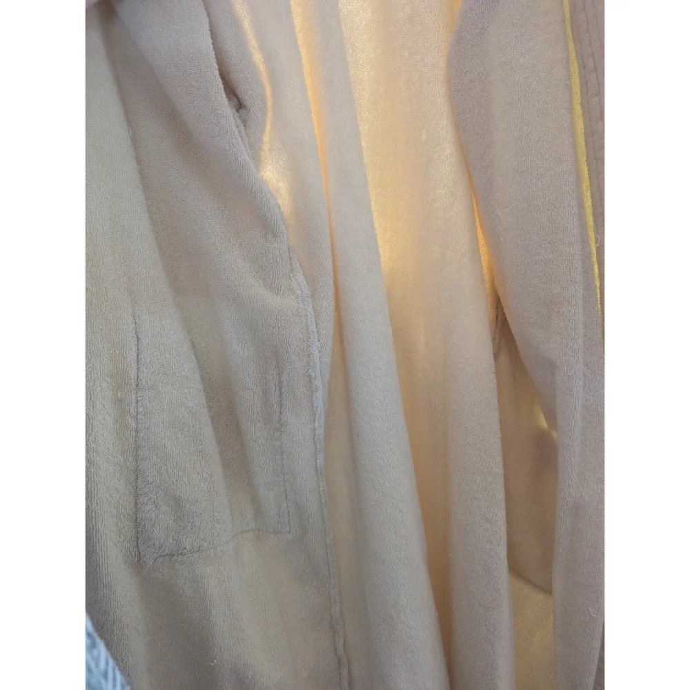 The Men's Store Bloomingdale's Heavy Cotton Bathrobe Robe Made In Brazil Vintage